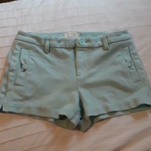 Kate spade, girls turquoise shorts